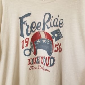 True Religion Men's T Shirt Free Ride 1956 XXXL